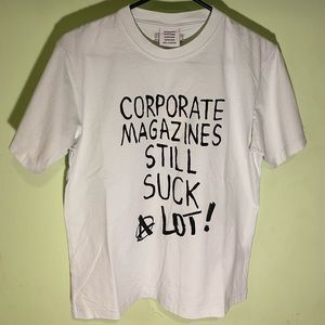 Vetements Corporate Magazines Still Suck A Lot Tee